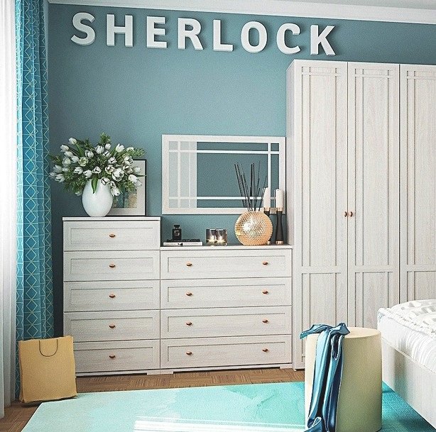 Комод Sherlock 6 ясень фото 2